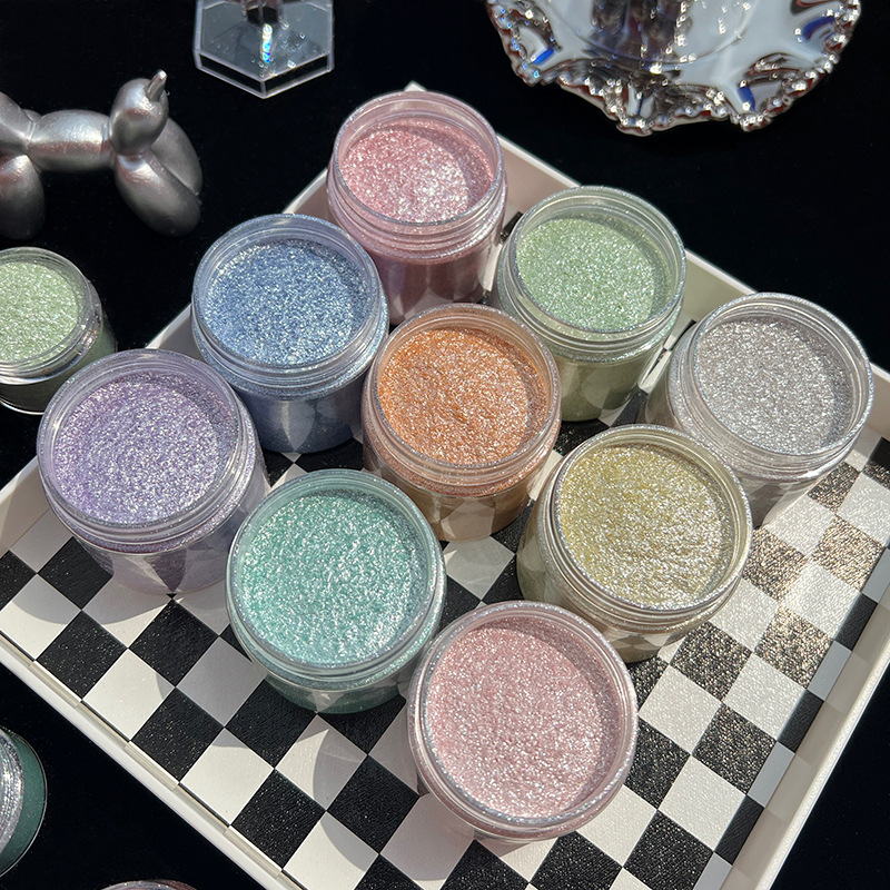 Glitter Powder Resin - Pó de Mica com Glitter Diamante