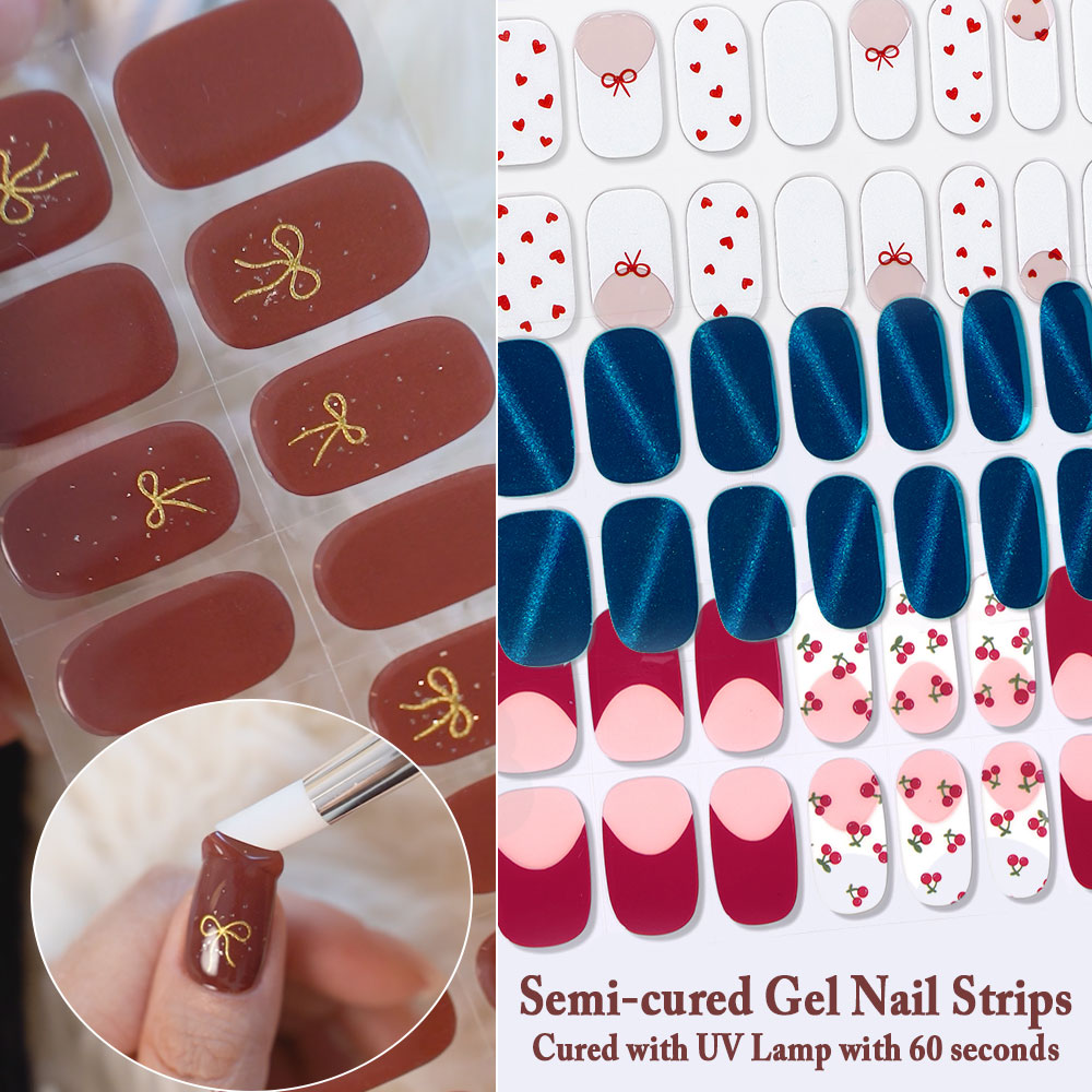 Uv Lamp Nail Resin - Adesivos de Unha em Gel Semi-Curados