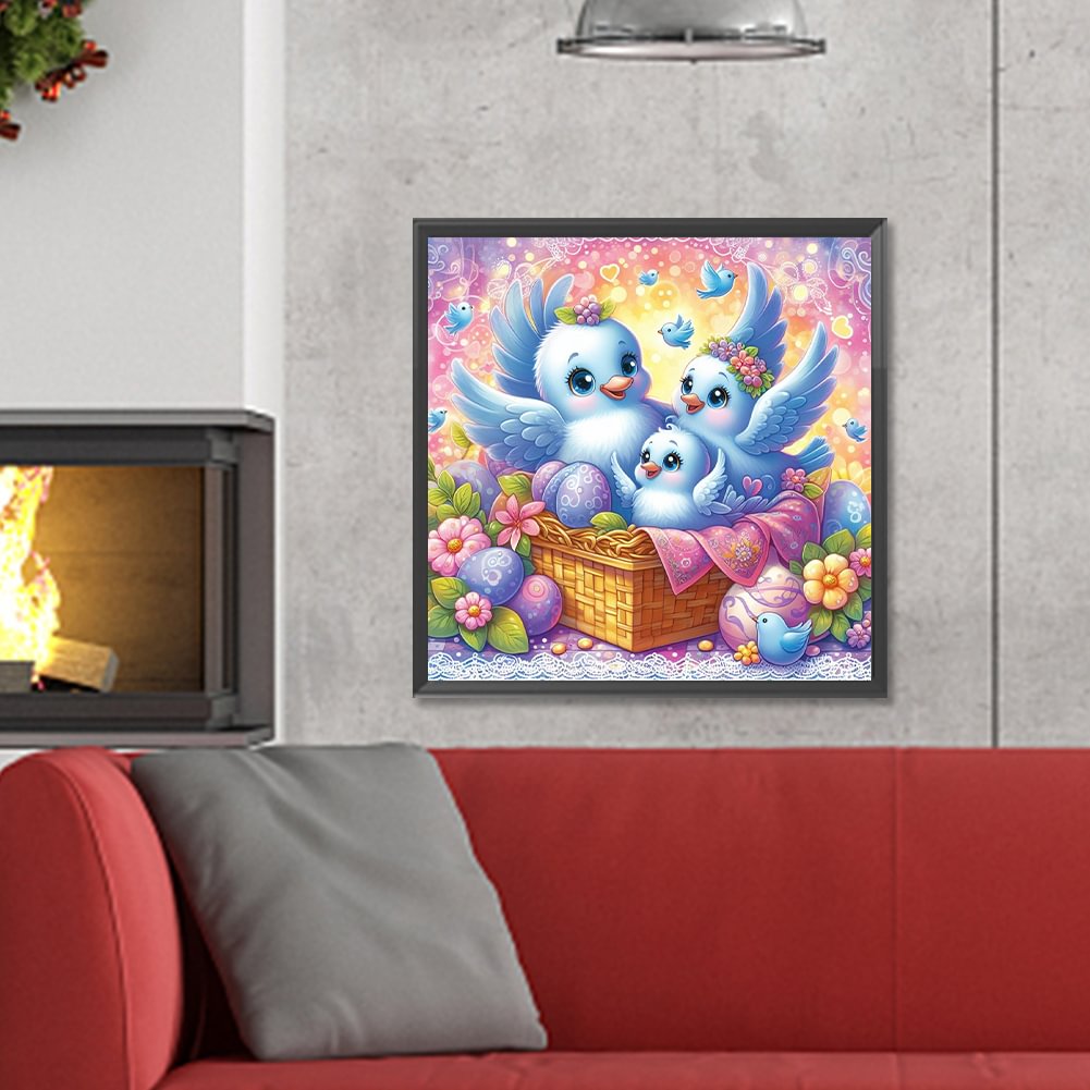 Resin Art Kit - Pintura diamante família natal pai cheio