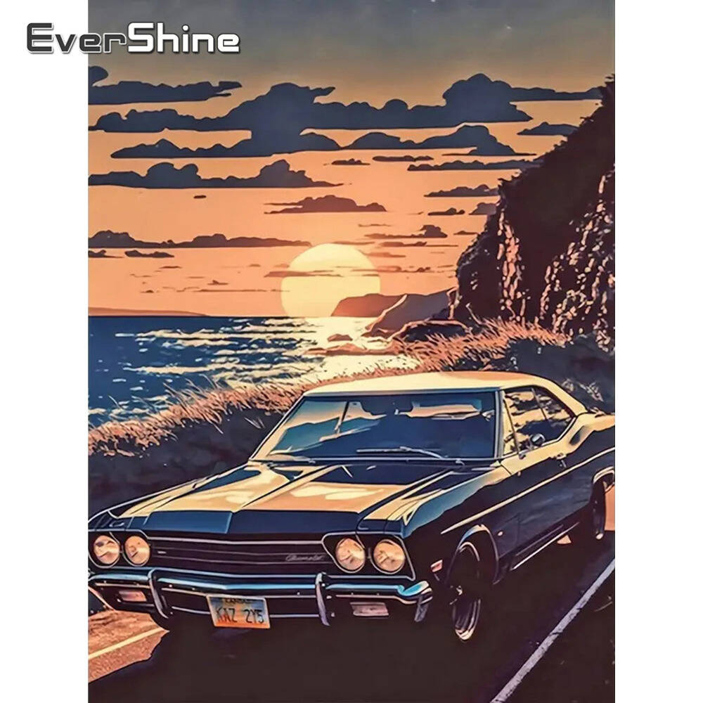 Resin Art Wallpaper - Evershine pintura diamante cão animal strass