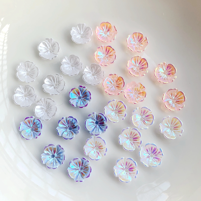 Flores 8mm brincos acessórios  - Resin Art Earrings Design avaliação e preço