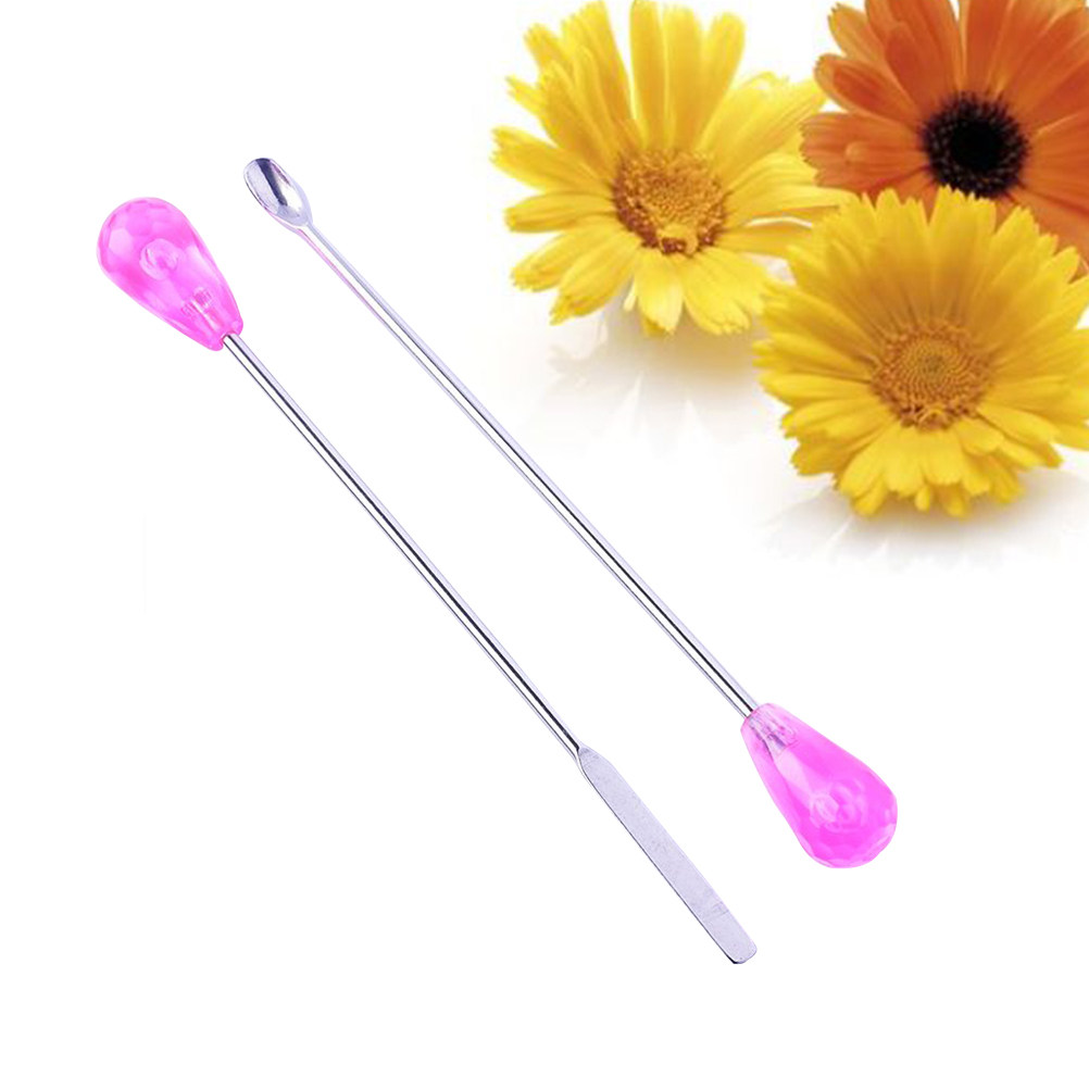 2 Peças de Colheres de Mistura - Glitter Powder Resin avaliação e preço