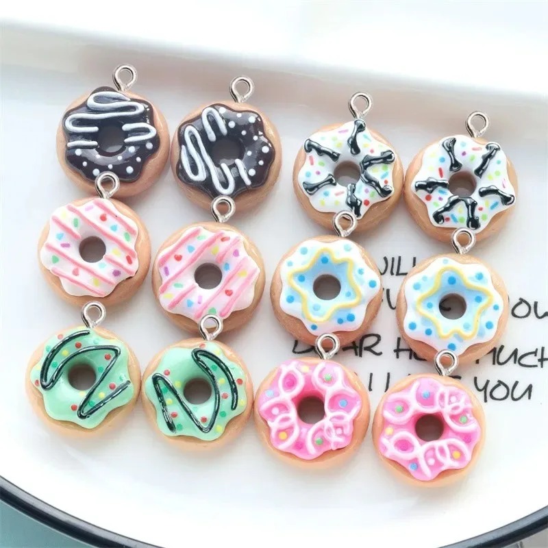 10 peças de pingentes de resin - Resin Art Earrings avaliação e preço