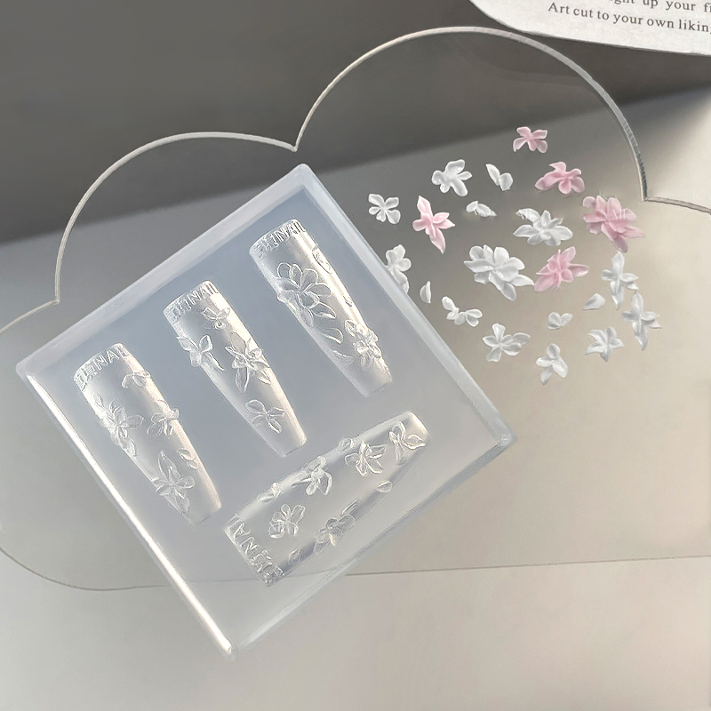 Z. Molde de unhas 3d com flore - Resin Art Zone avaliação e preço
