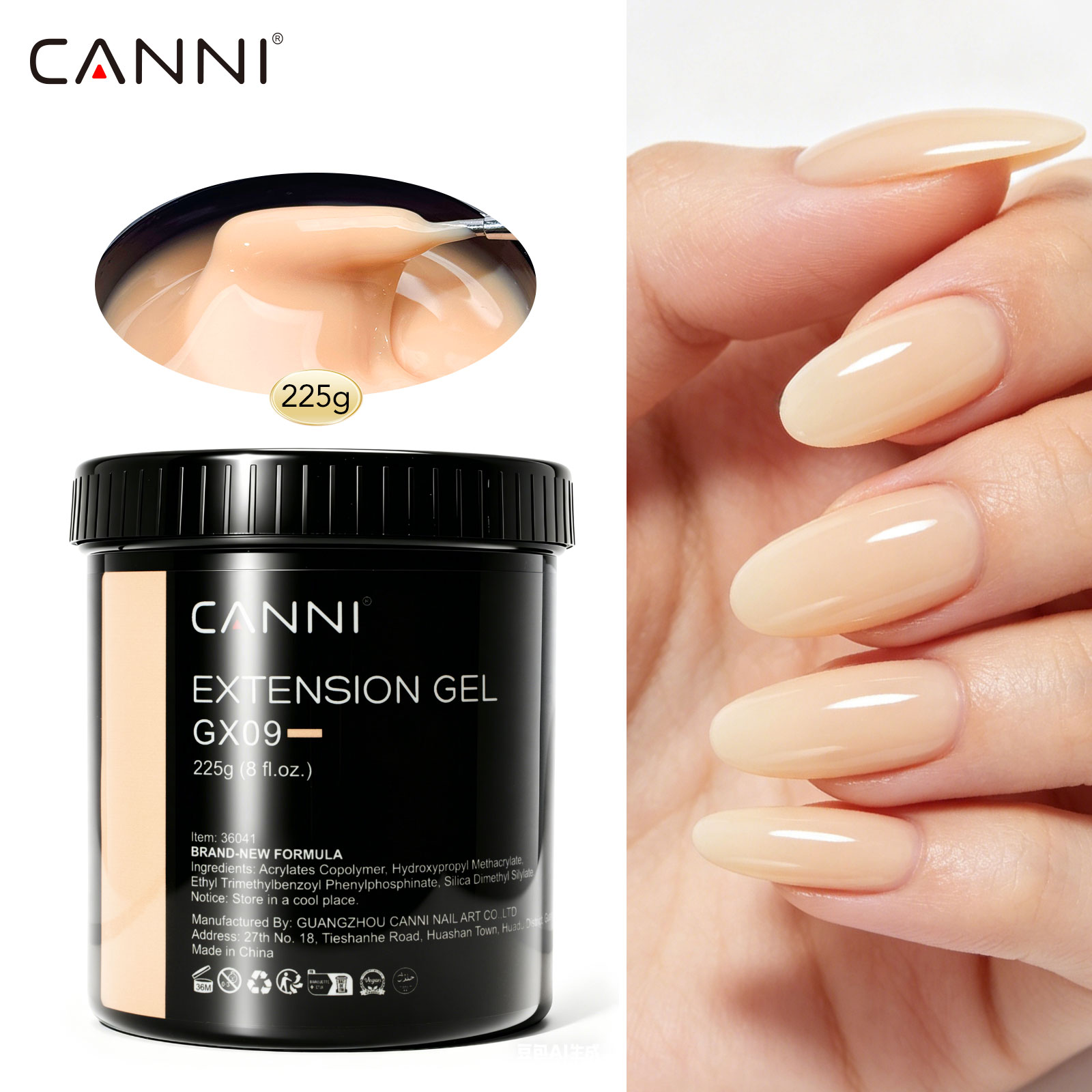 CANNI 225g Gel Camuflante de R - Uv Lamp Nail Resin avaliação e preço