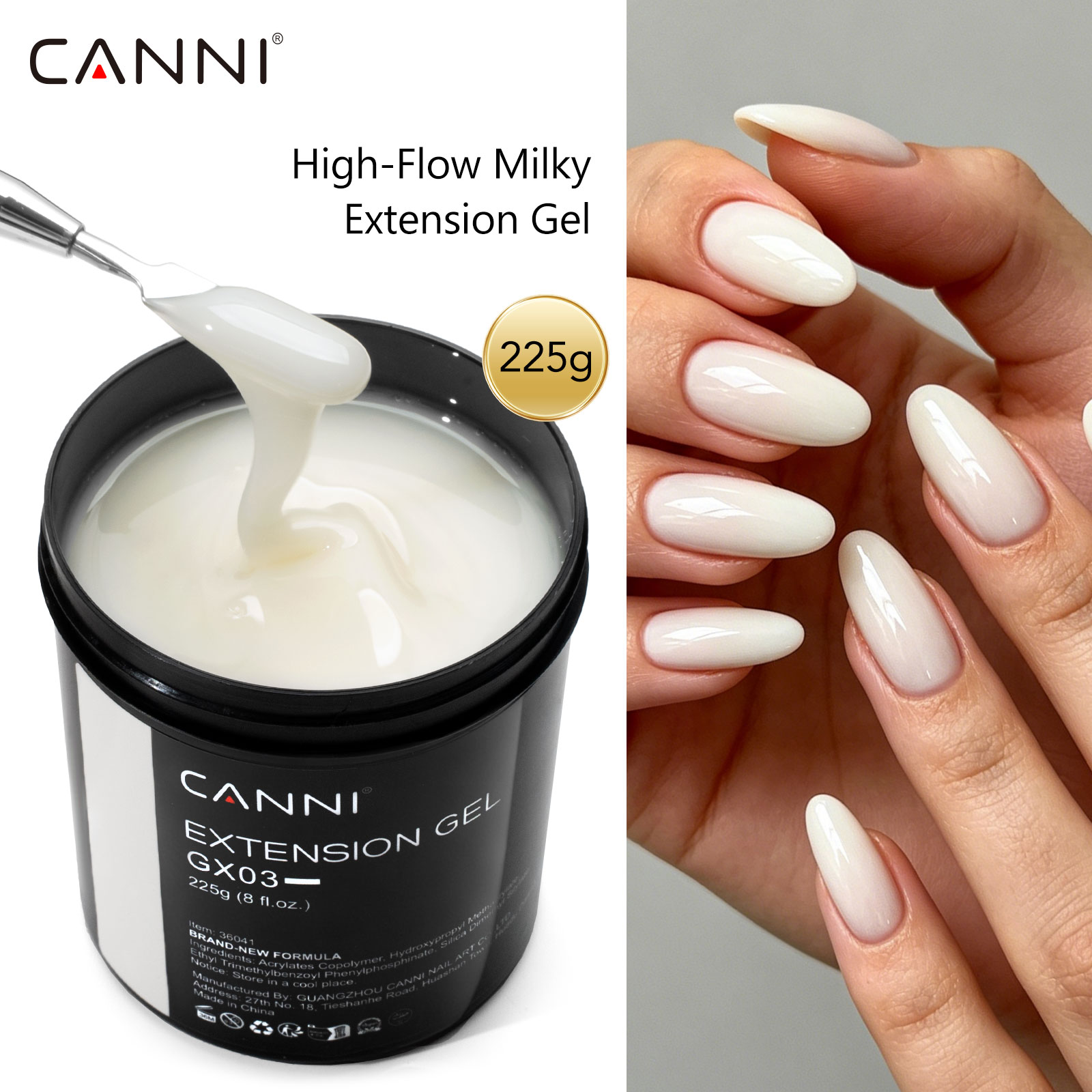 CANNI 225g Gel Camuflante de R - Uv Lamp Nail Resin avaliação e preço