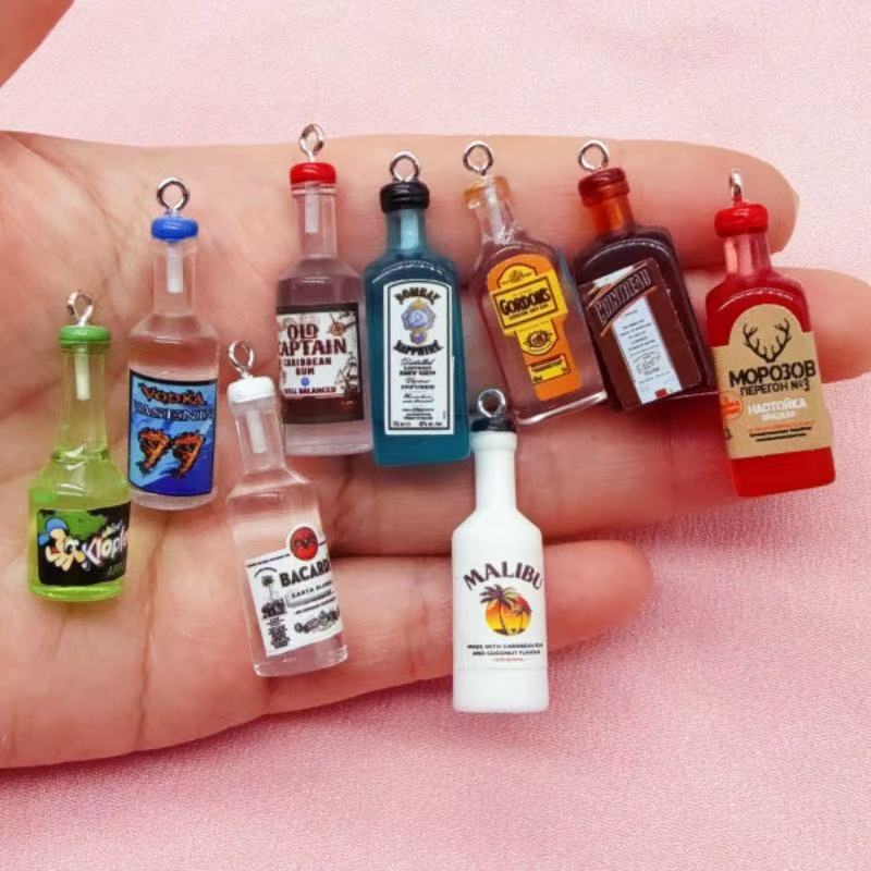 11 peças de Mini Pingentes 3D  - Resin Art Earrings avaliação e preço