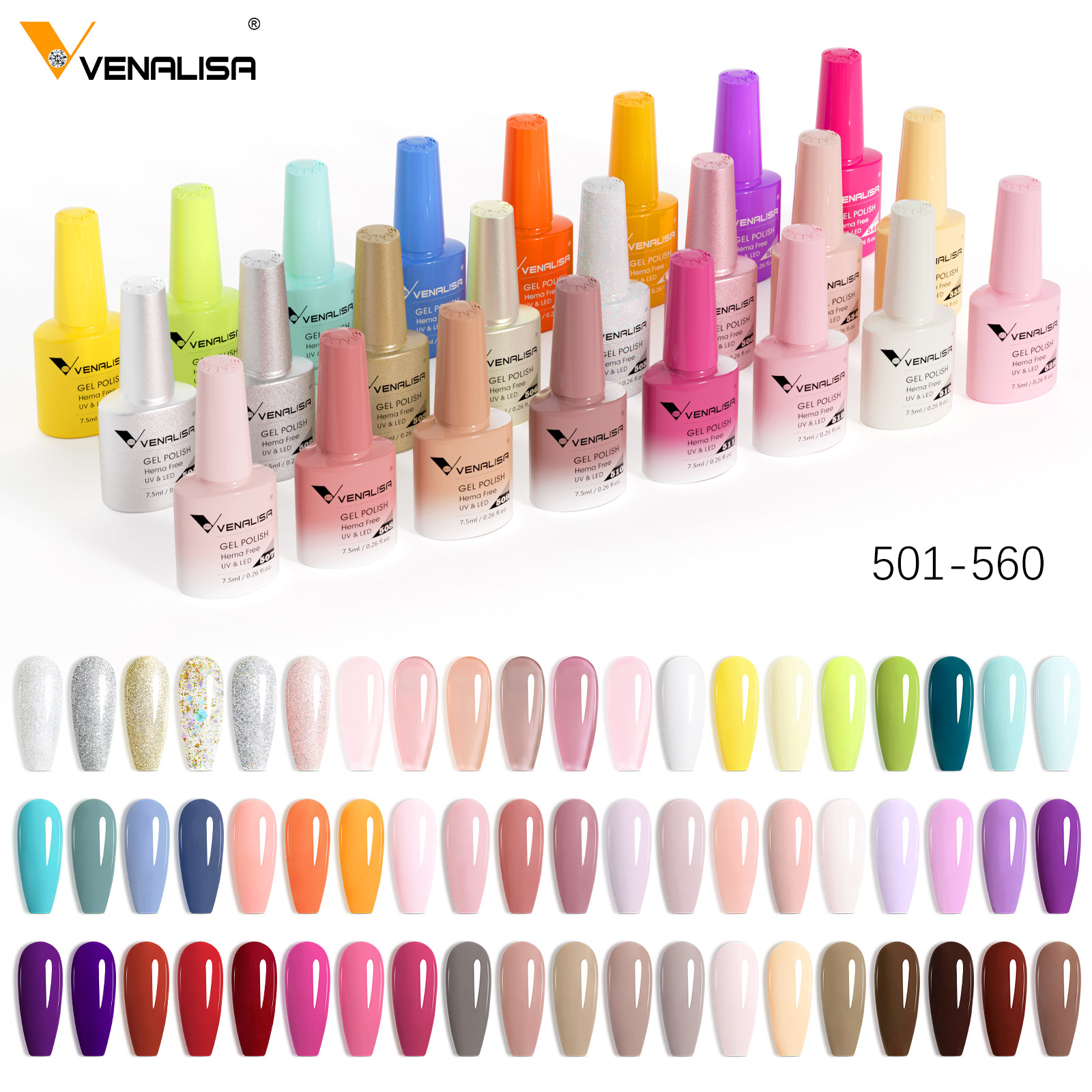 VENALISA VIP5 Luxo Gel Polonês - Uv Lamp Nail Resin avaliação e preço