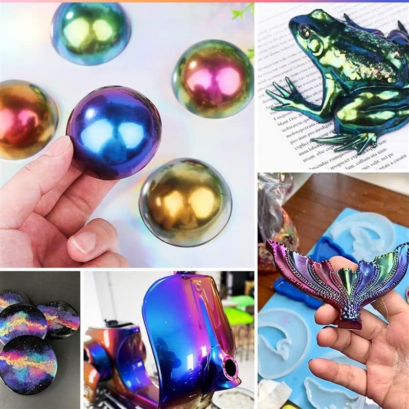 Magia Descolorido Pó Perolado, - Glitter Powder Resin avaliação e preço