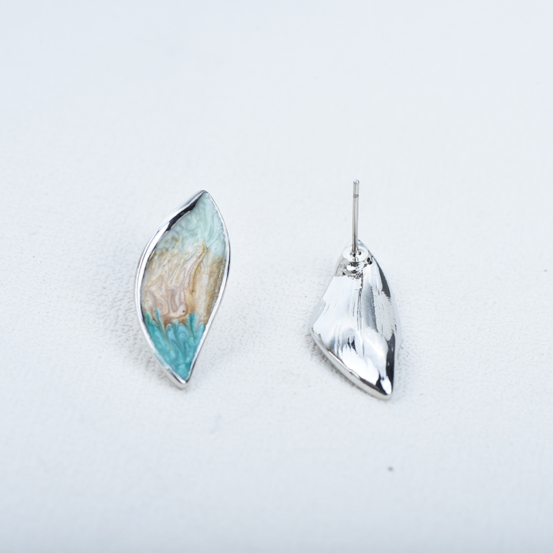 Iceyy novo design moda arte pi - Resin Art Earrings Design avaliação e preço