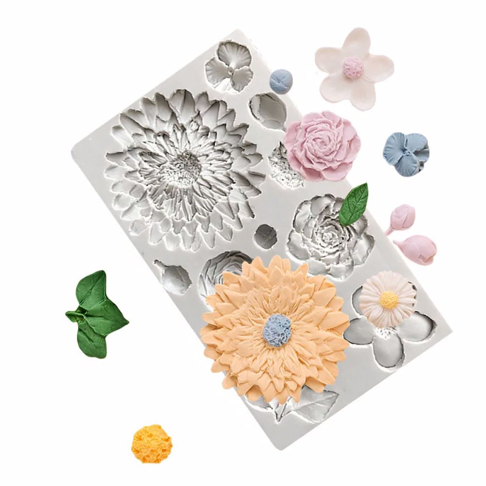 Pétalas de girassol e folhas m - Resin Art Rose Petals avaliação e preço