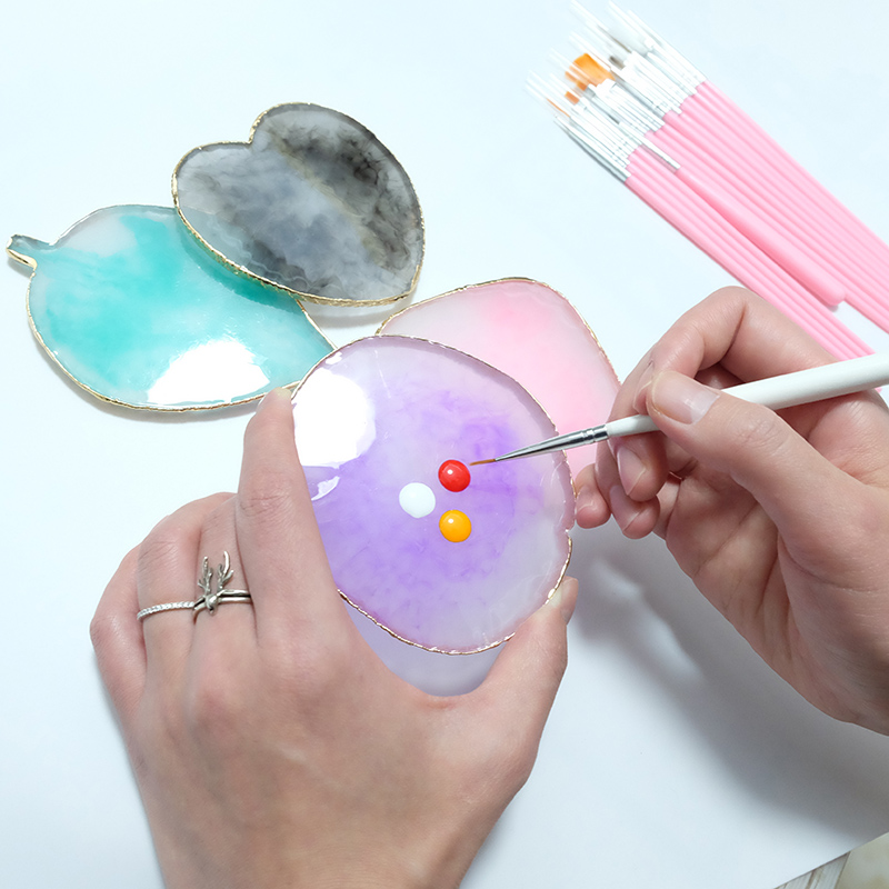 Paleta de cores de pedra de re - Resin Art Design avaliação e preço