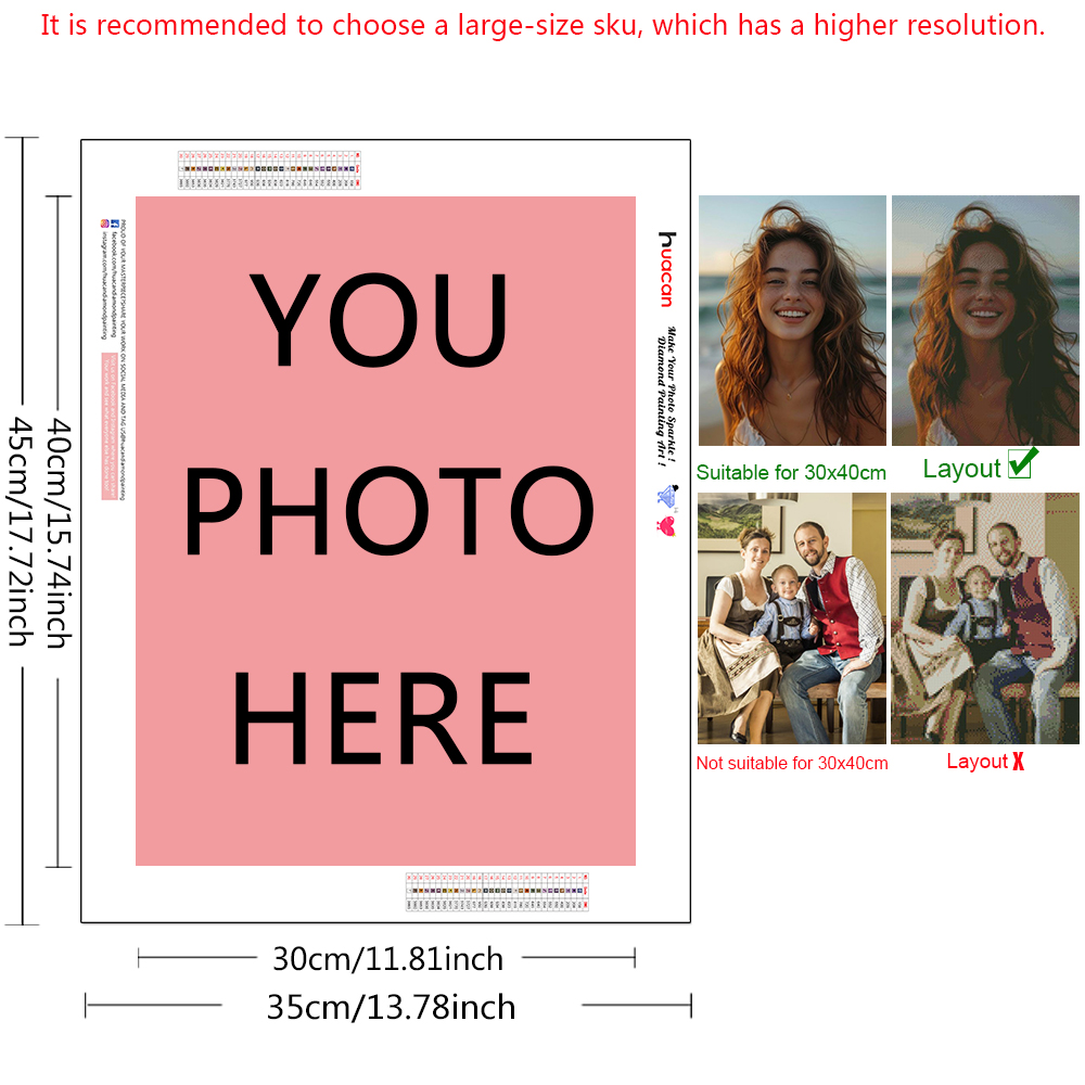 Huacan foto personalizada pint - Resin Art Wallpaper avaliação e preço