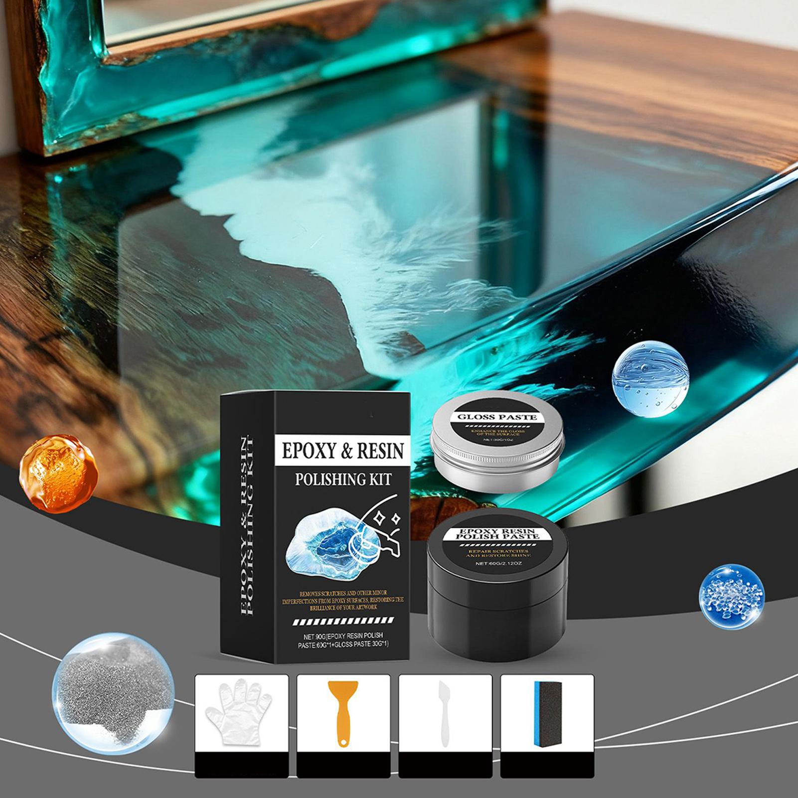 Kit de polimento de resina epó - Resin Art Kit avaliação e preço