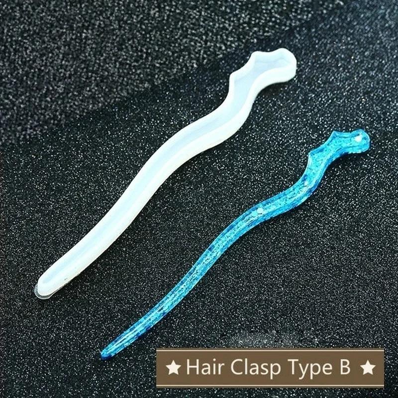 Novo transparente hairpin sili - Resin Art Materials Kit avaliação e preço