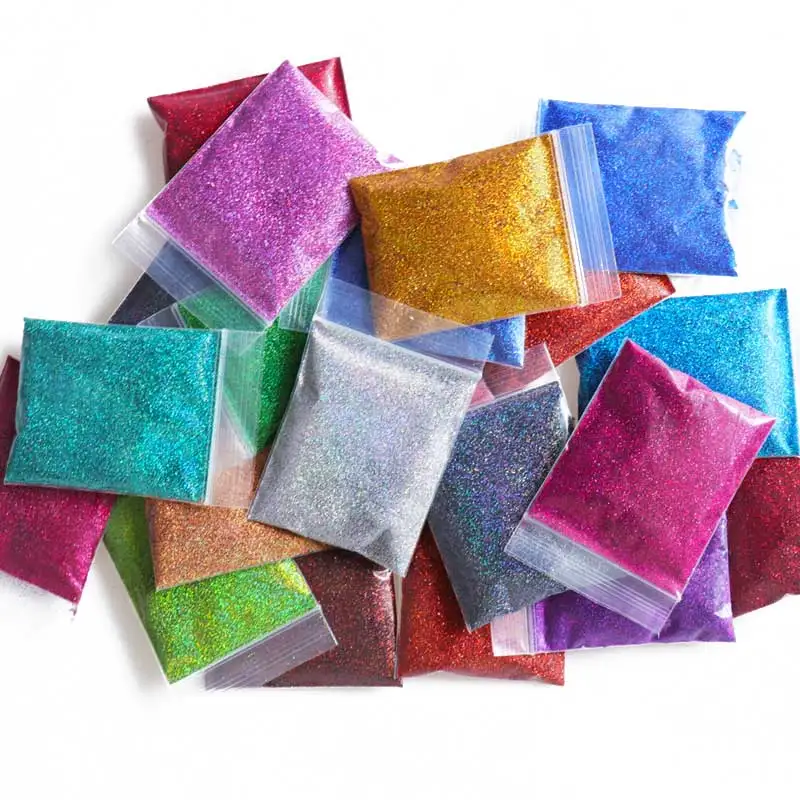 10g glitter holográfico para r - Glitter Powder Resin avaliação e preço
