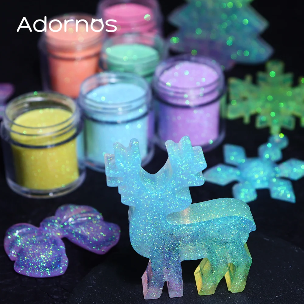 Iridescente glitter açúcar em  - Glitter Powder Resin avaliação e preço