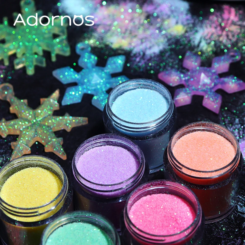 Iridescente glitter açúcar em  - Glitter Powder Resin avaliação e preço