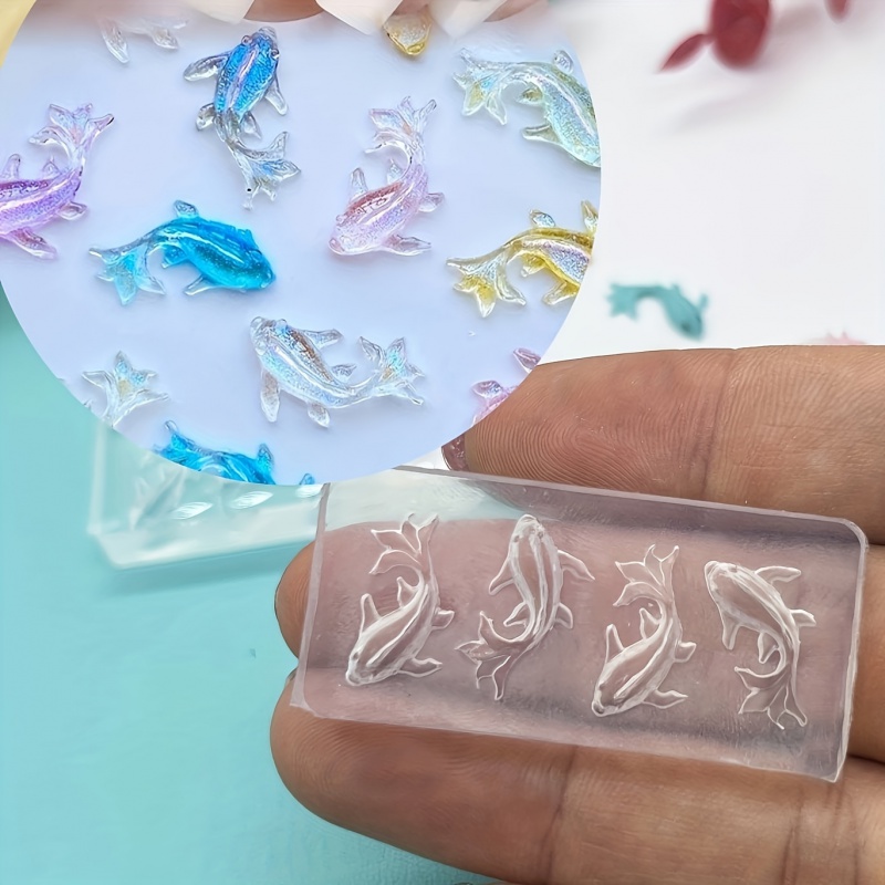 FishSilicone Mold Suit para Na - Resin Art Earrings Design avaliação e preço