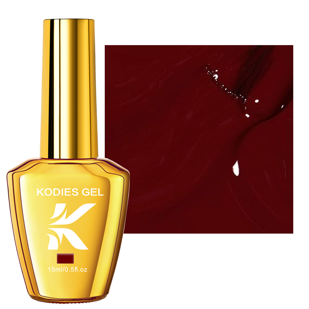 Kodies gel borgonha vermelho g - Uv Lamp Nail Resin avaliação e preço