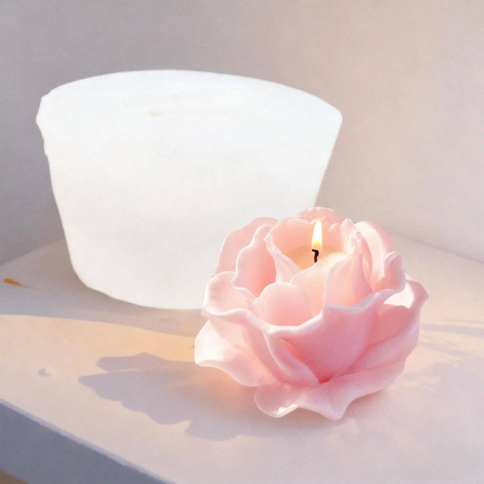Molde de Silicone 3D Elegante  - Resin Art Rose Petals avaliação e preço