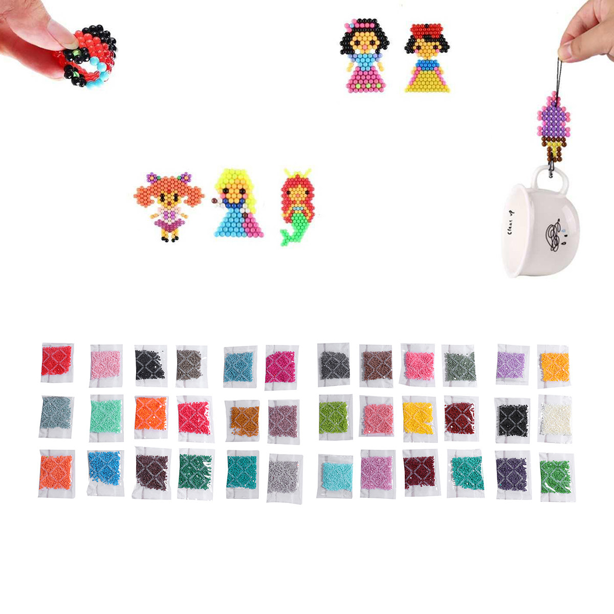 Conjunto de 36 peças de strass - Resin Art Kit avaliação e preço