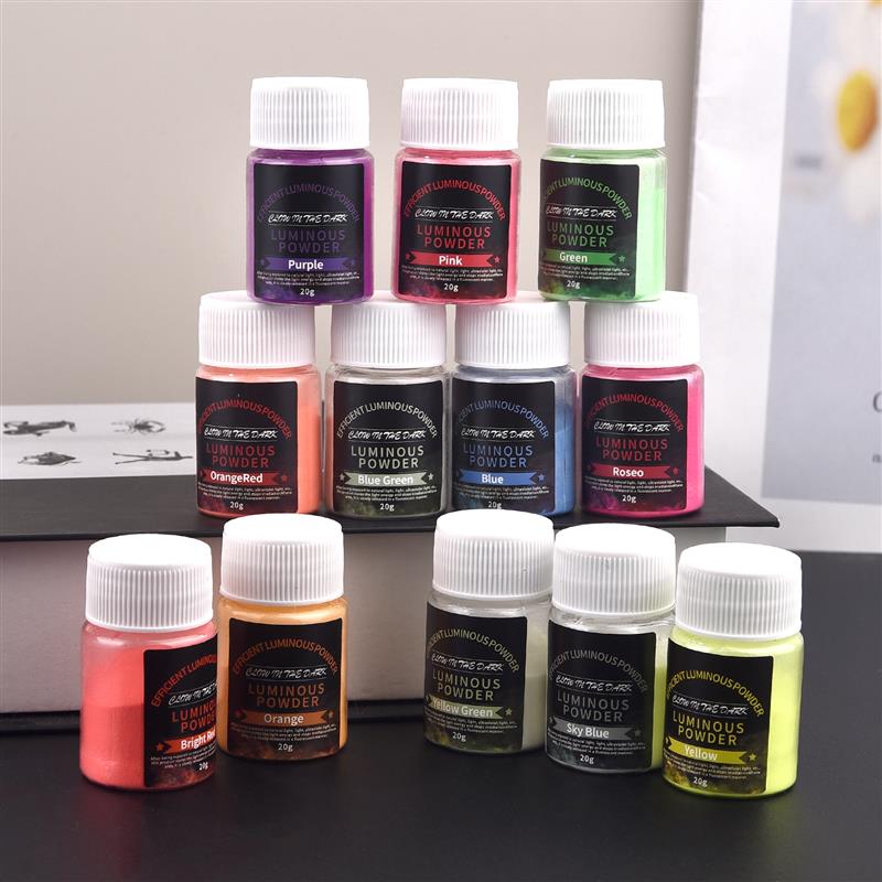20g/garrafa pó luminoso resina - Glitter Powder Resin avaliação e preço
